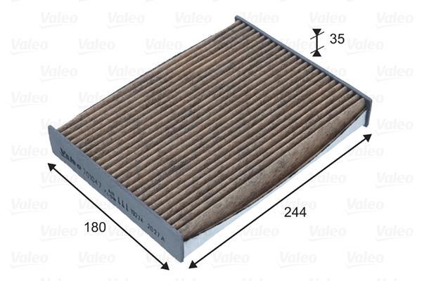 Filtre d'habitacle (Filtre à pollen) VALEO  ref. 701047